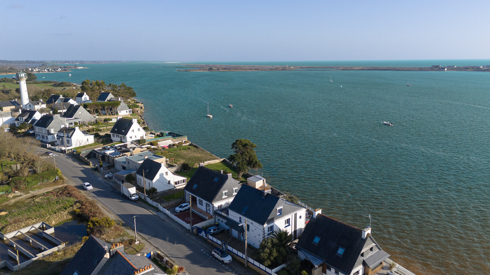 Maison vue mer à Riantec, Petite mer de Gâvres